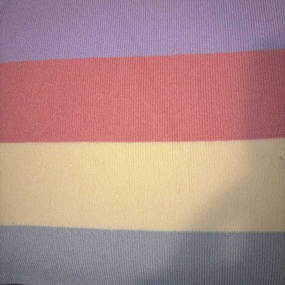 ❤️2/$15 or 3/$21❤️ Full Tilt Striped Light Knit Skirt, Size Extra Large - Picture 6 of 9